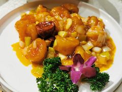 宫爆腰果大虾球-正阳门饭庄·烤鸭·北京菜(万丰路七里庄店)