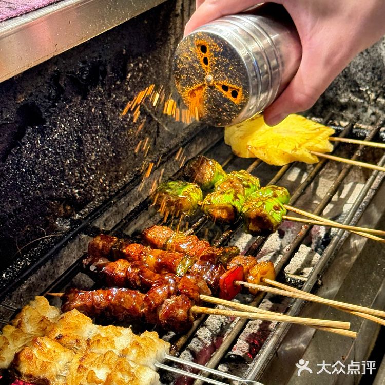 惠州东平N刷的街头泰式烤串，敲好吃‼️