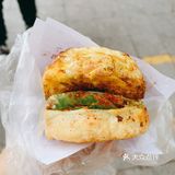 老光彩的鸡蛋汉堡～