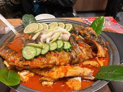 冬阴功汤柠檬酸辣烤鱼-鱼酷活鱼烤鱼(静安大融城店)