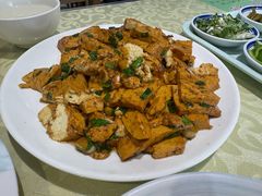 老酱炒豆腐-王虎成猪排骨非物质文化遗产传承馆