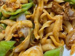 五花肉炒刀削面-韩师傅老大同刀削面(北苑路店)