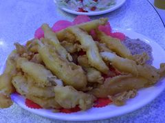 煎大银鱼-旅南活海鲜-屏东(墾丁海鮮，海鮮餐廳，墾丁團體合菜，平價熱炒，墾丁熱炒店，活海鮮推薦，在地海鮮餐廳)