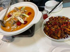 自制泡菜牛蛙锅-付掌柜在成都·热炒砂锅集(金禾店)