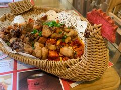 爬烧兔肉-炊烟·山房菜