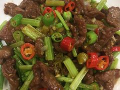 炒黄牛肉-喜来酌海鲜·饺子(和平一店)