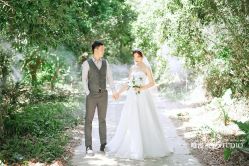 林间小公路客片-巴黎婚纱摄影工作室