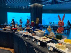 -海棠湾洲际-涛·海底餐厅·美人鱼·自助餐·海底隧道