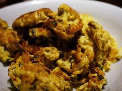 野胡葱炒土鸡蛋-吃饭皇帝大土家民族菜(正大广场店)