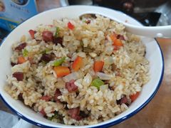 广味香肠炒饭-岳记兴隆·青城腊排铜火锅(融创店)