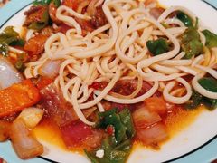过油肉拌面-羊巴道新疆菜·清真(上梅林店)