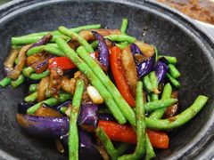 砂锅茄子豆角-龙禧渔村酒楼