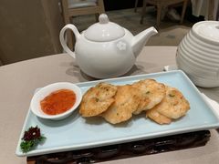 煎炒虾胶藕饼-尚一汤·粤菜海鲜(环球港店)