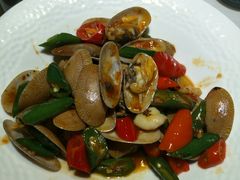 尖椒炒花甲-百味馆·粤菜·湛江菜(后海花园店)