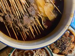-拈签一笑黄牛肉辣卤串串