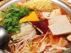 部队火锅-富乐满韩国正宗炸鸡韩国料理(虹泉路店)