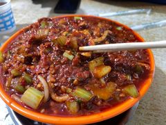 爆辣鸡肉炒米粉-玲玲米粉·新疆现炒米粉(大十字总店)