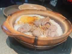 窝蛋牛肉煲仔饭-丁海记粤式大排档(春熙店)