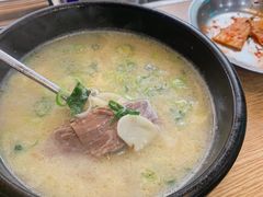 蒜汁牛骨汤-神仙雪浓汤(弘大店)