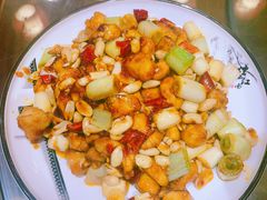 -东来菜馆•手抓海鲜家常菜•海鲜锅贴(鸽子窝店)