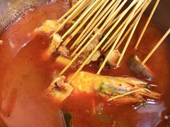 中药涮毛肚-宝记烧烤·碳锅羊肉·羊蝎子火锅·夜食社(文体路创始店)