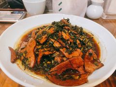 雪菜猪肝-双塔老饭店