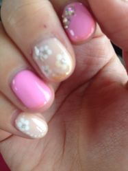 河狸家做的，指尖变色～很糙～-如一·美甲美睫