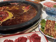 浓香牛油红锅-卤校长老火锅(绿地468店)