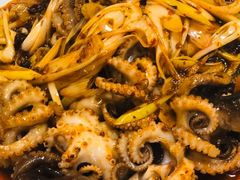 爆炒八爪鱼-臻鲜燕海鲜融合餐厅(金陵style店)