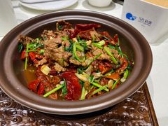 小炒黄牛肉-马仕玖煲·融合菜·酥不腻烤鸭(人大店)