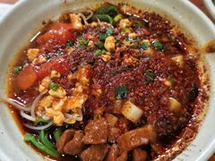 特色四合一-手擀菠菜面(西康路店)
