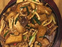 铁板香烧豆腐-茶米烧腊茶餐厅(石龙店)