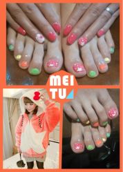 糖果指甲造型-光SPA科技美肤