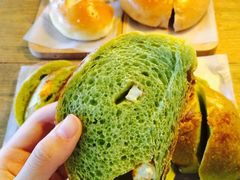菠菜蒜蓉芝士-仙峰天然面包(迎宾路店)