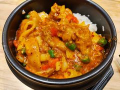 辣五花肉盖饭-土大力韩式烤肉料理(和平路店)