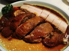 烧鸭烧肉双拼-新旺茶餐厅·早餐·夜宵(仙霞店)