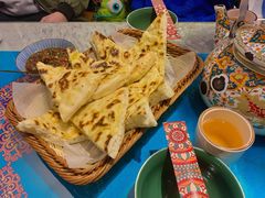 锡伯大饼-一个勺子新疆锡伯主题私房菜(红墙巷49号院店)