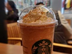 焦糖咖啡星冰乐-星巴克(大宁店)