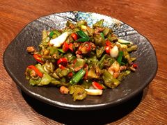 莴笋皮炒肉-2046湘味厨房(南区盈峰店)