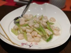 太湖碧绿河虾仁-上海金陵紫金山大酒店·汇海餐厅