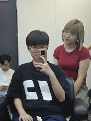 -藤野造型专业烫染接发