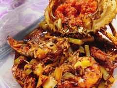 香辣蟹炒菜-秦记香辣蟹(松榆里店)