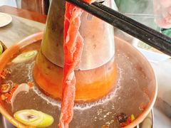 清汤铜火锅-惠丰涮肉馆|炭火铜锅·手工水饺(德宝新园店)