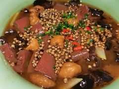 麻香鸭血肥肠-绿茶餐厅(蓝色港湾店)