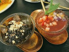 玫瑰花生冰粉-浩海火燒雲傣家菜(静安芮欧店)