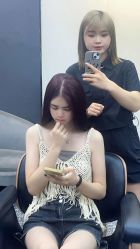 -藤野造型专业烫染接发