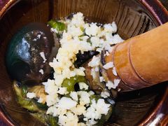 皮蛋辣椒拌茄子-红地道湘菜馆(娄葑店)