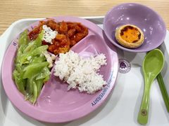 莴笋炒肉-清华大学-紫荆园餐厅