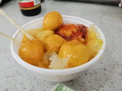 咖喱浮皮鱼蛋-芬芳甜品(同福路店)