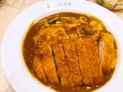炸猪排咖喱蛋包饭-CoCo壱番屋